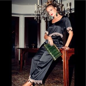 Show Me Your MuMu Parisa Beaded Fringe pants S